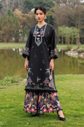 2 Piece - Digital Printed Embroidered Suit - 42601416